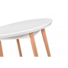 Apaļa galda un 4 krēslu komplekts OSLO 4-MILANO 2